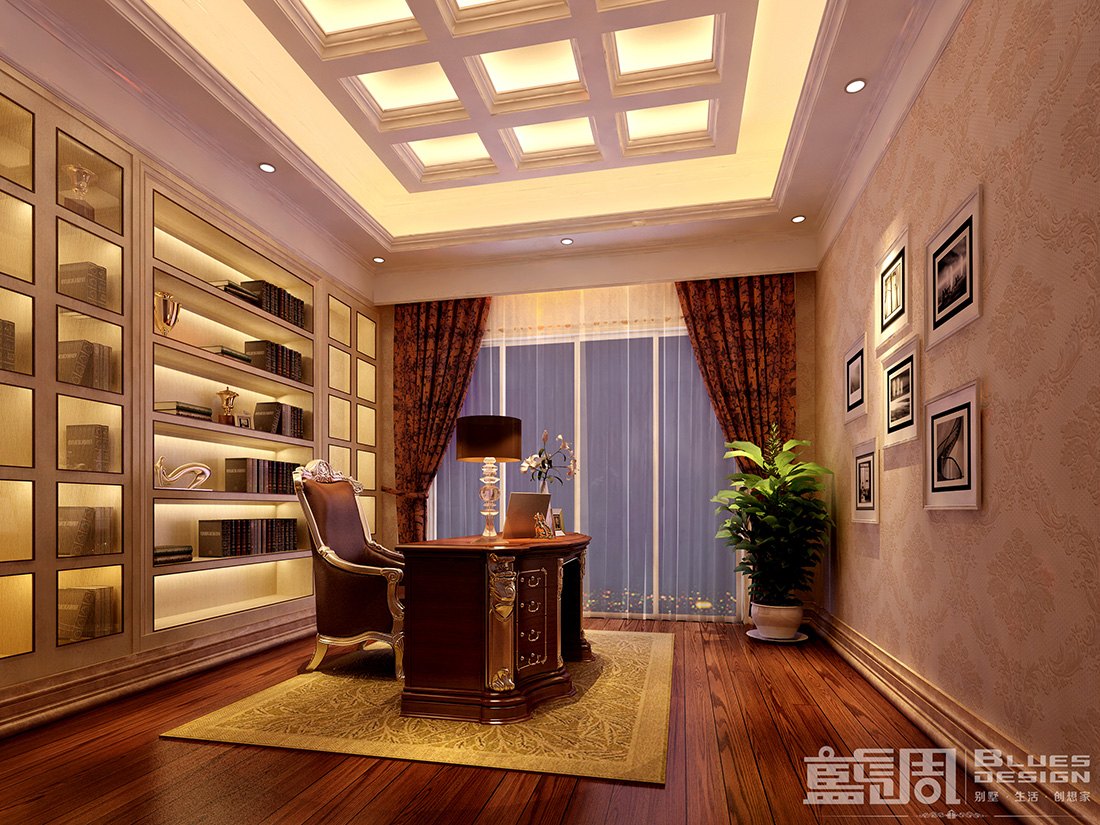 藍(lán)調(diào)別墅設(shè)計(jì)