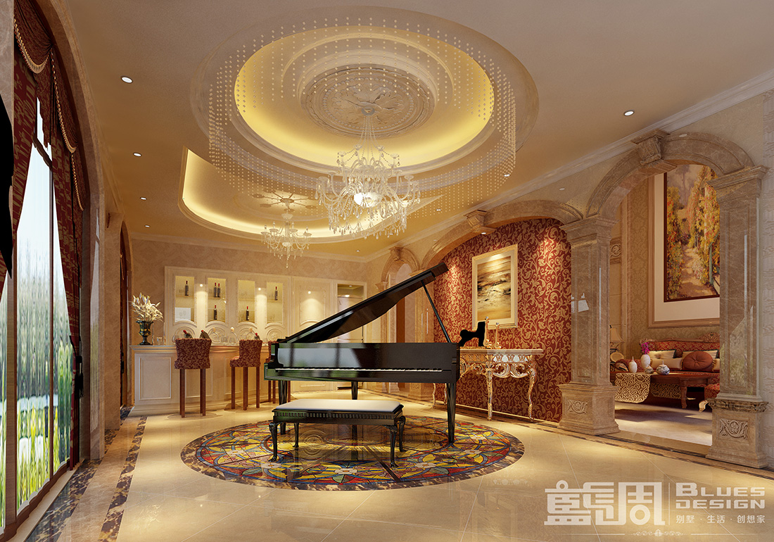 藍(lán)調(diào)別墅設(shè)計(jì)