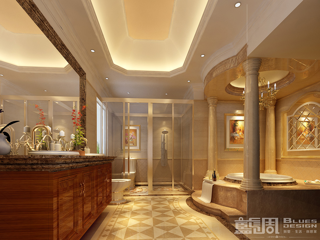 藍(lán)調(diào)別墅設(shè)計(jì)