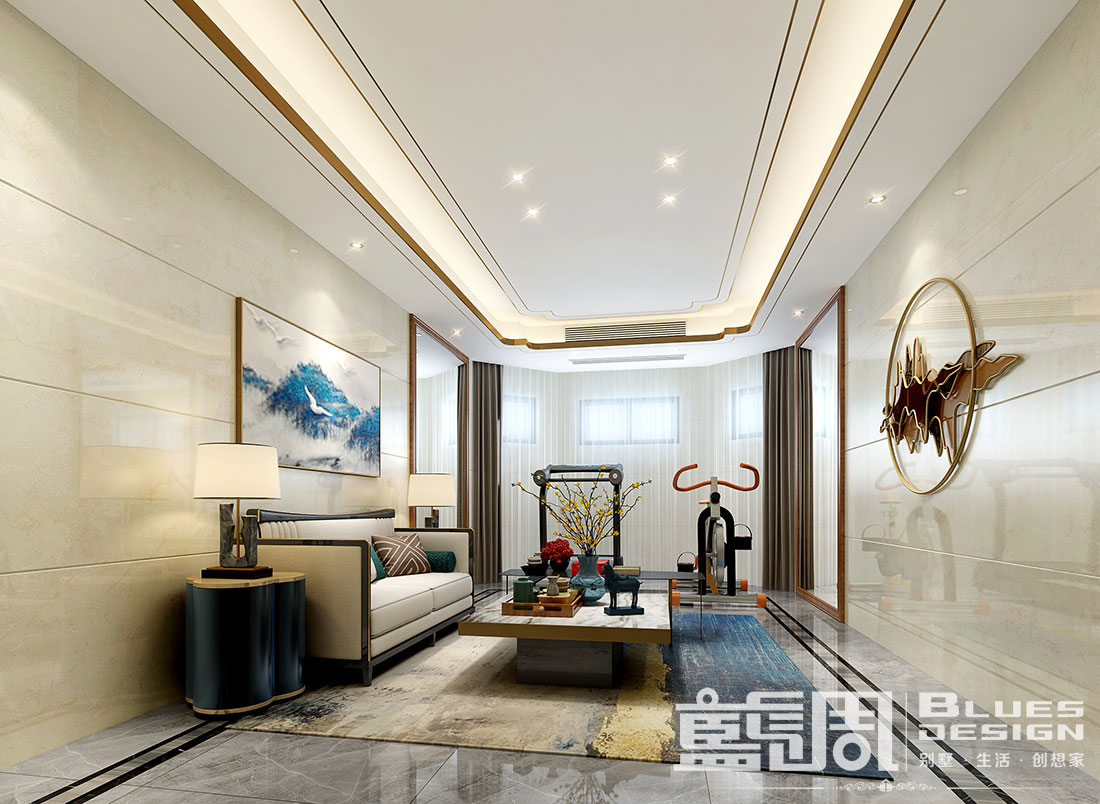藍(lán)調(diào)別墅設(shè)計(jì)
