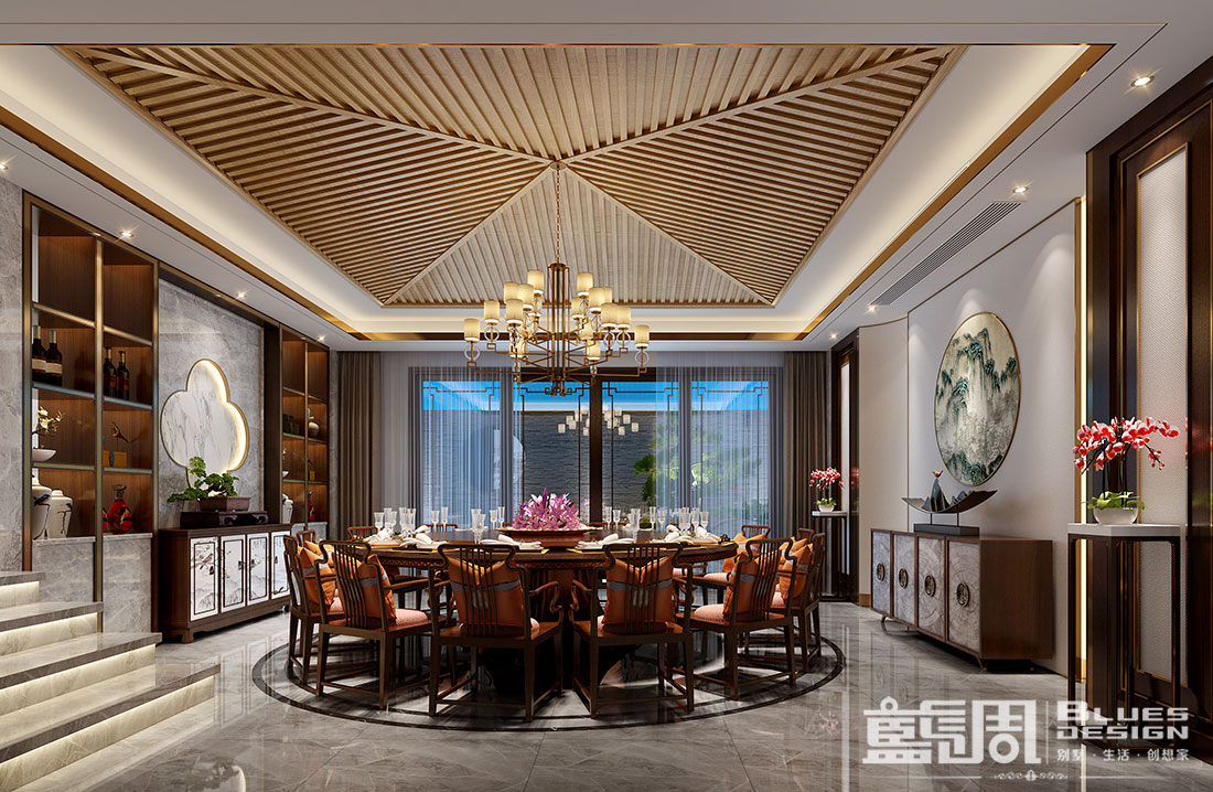 藍(lán)調(diào)別墅設(shè)計(jì)