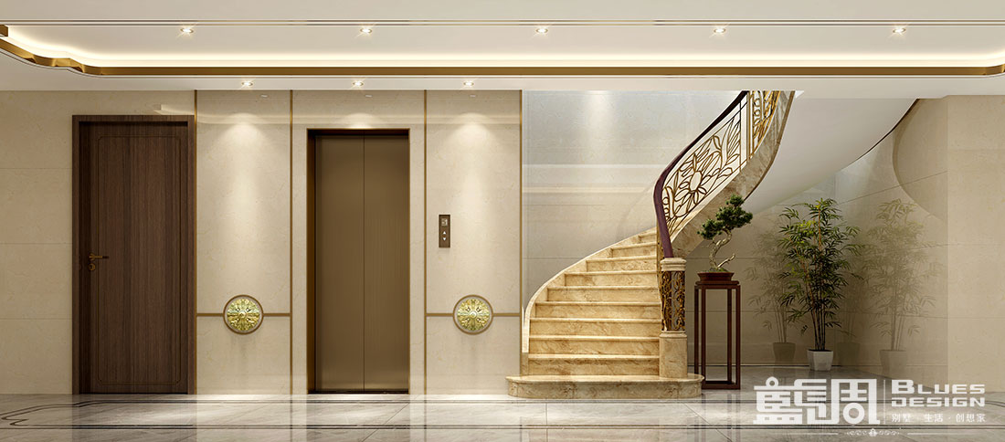 藍(lán)調(diào)別墅設(shè)計(jì)