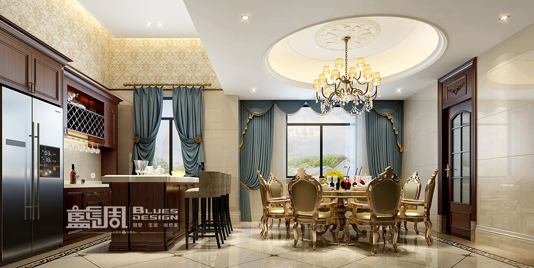 藍(lán)調(diào)別墅設(shè)計(jì)
