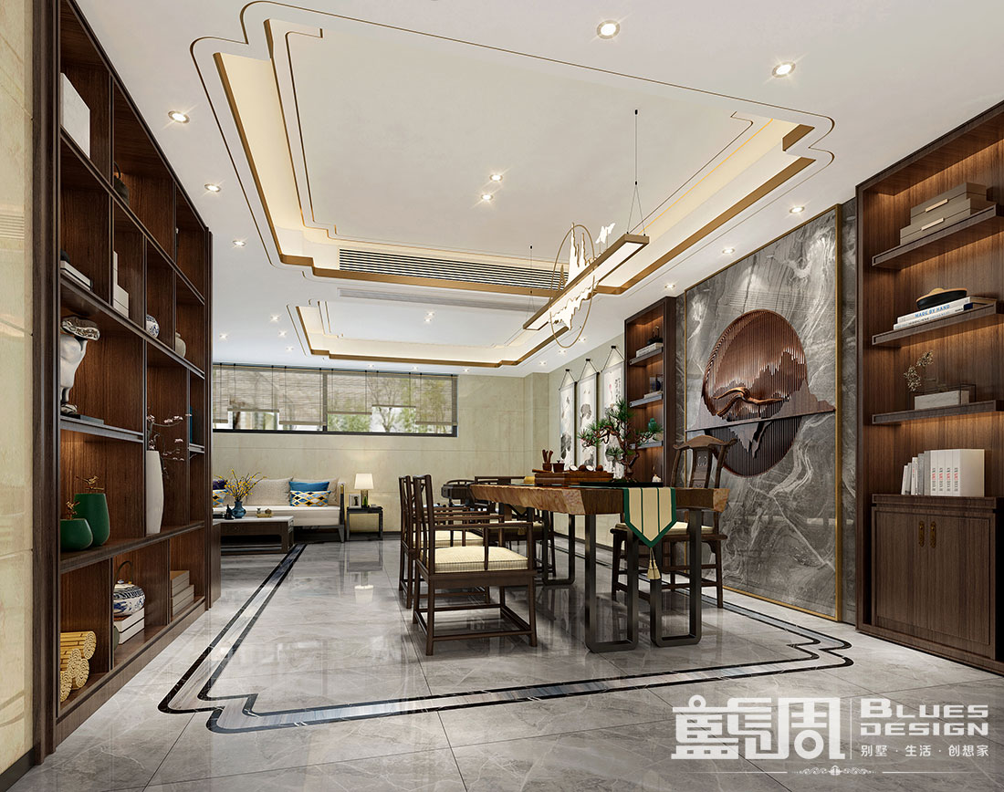 藍(lán)調(diào)別墅設(shè)計(jì)