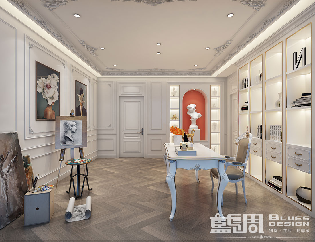 藍(lán)調(diào)別墅設(shè)計(jì)