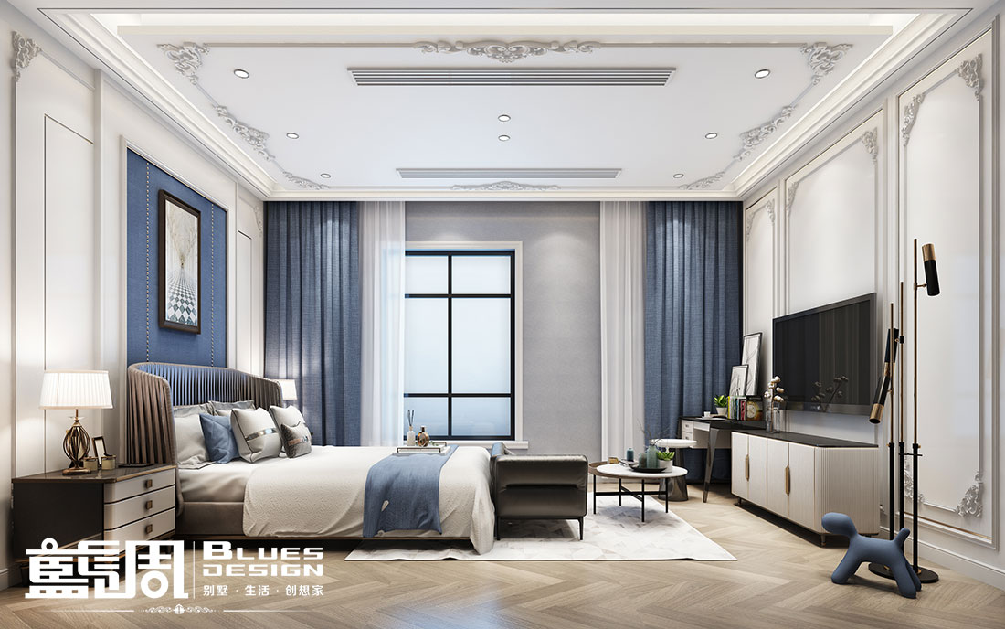 藍(lán)調(diào)別墅設(shè)計(jì)