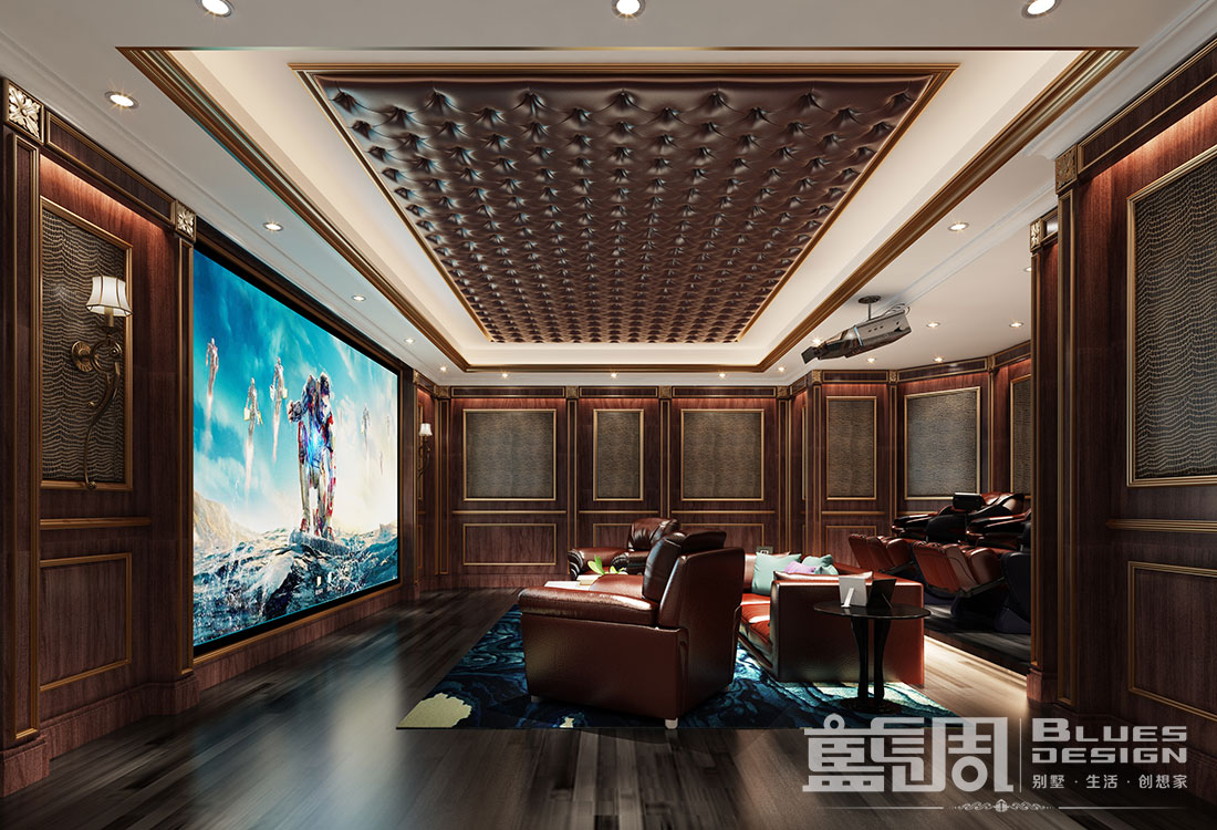 藍(lán)調(diào)別墅設(shè)計(jì)