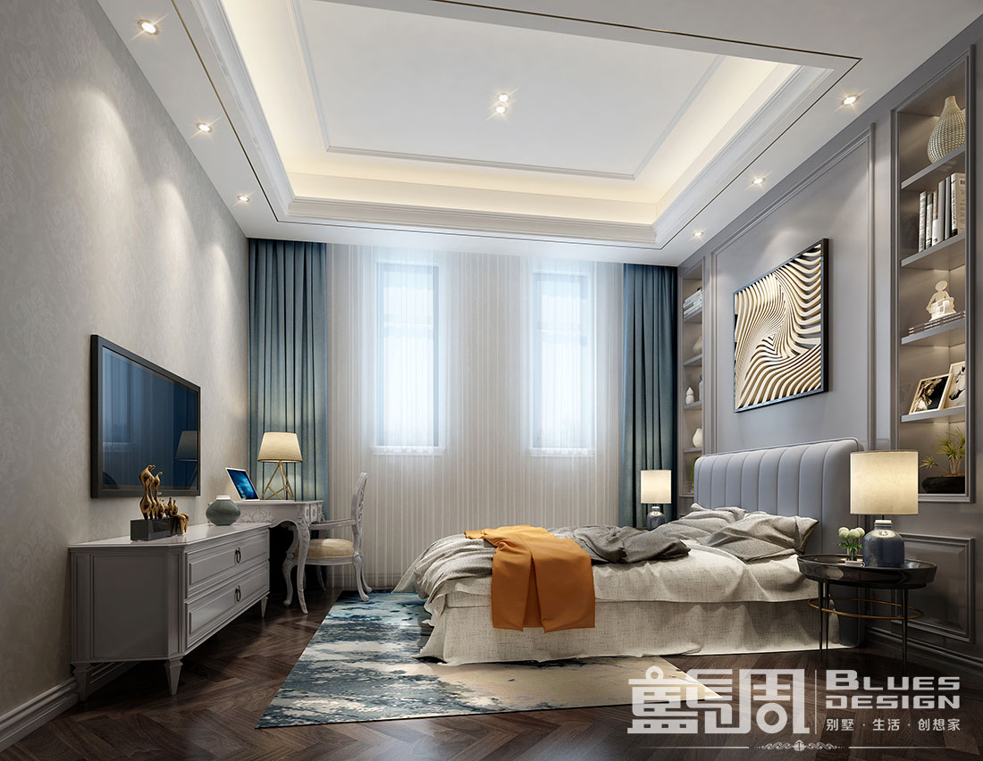 藍(lán)調(diào)別墅設(shè)計(jì)