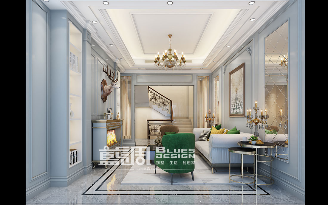 藍(lán)調(diào)別墅設(shè)計(jì)