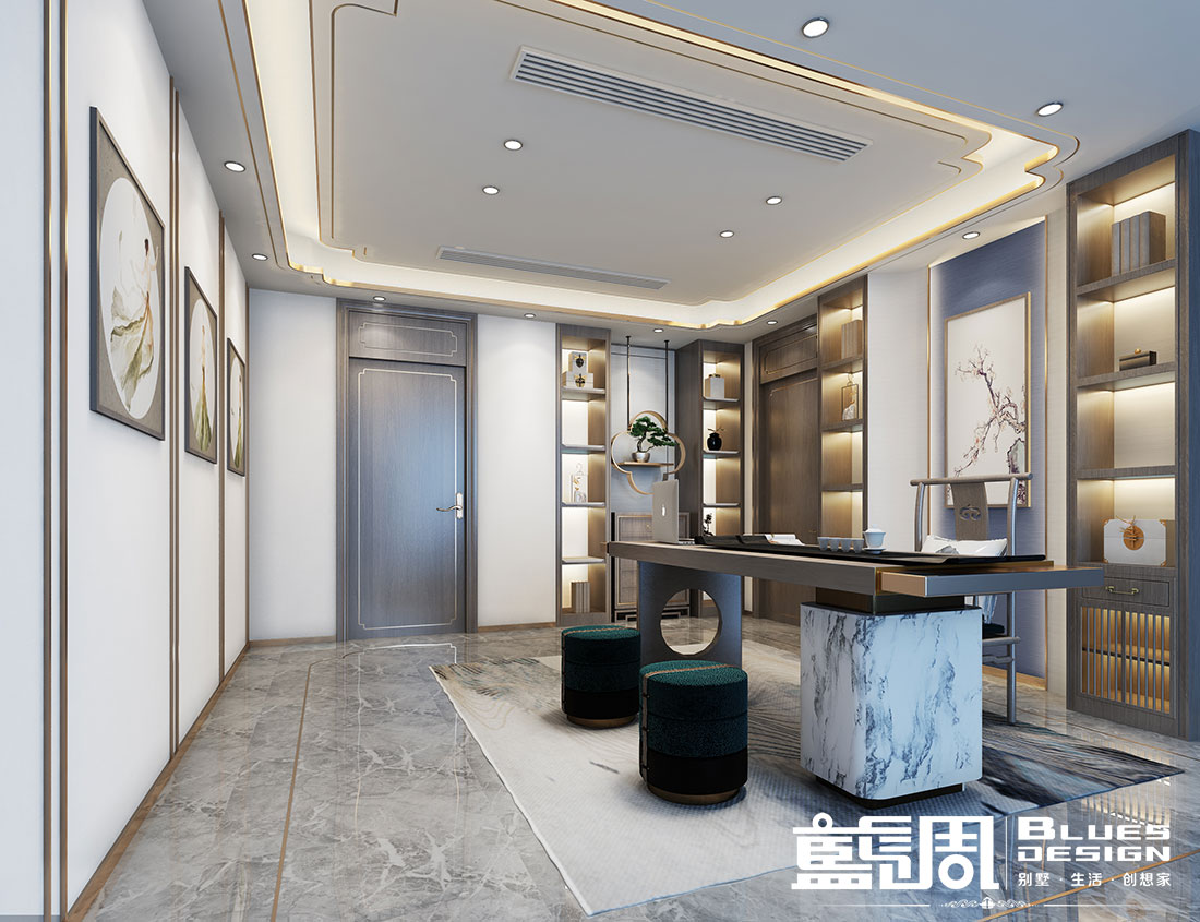 藍(lán)調(diào)別墅設(shè)計(jì)