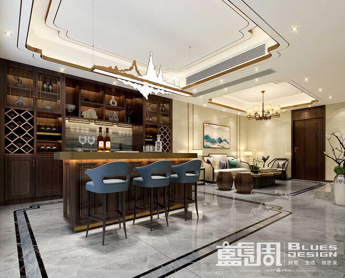 藍(lán)調(diào)別墅設(shè)計(jì)