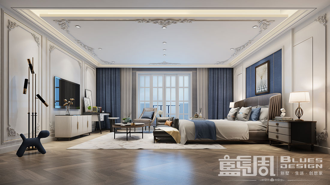 藍(lán)調(diào)別墅設(shè)計(jì)