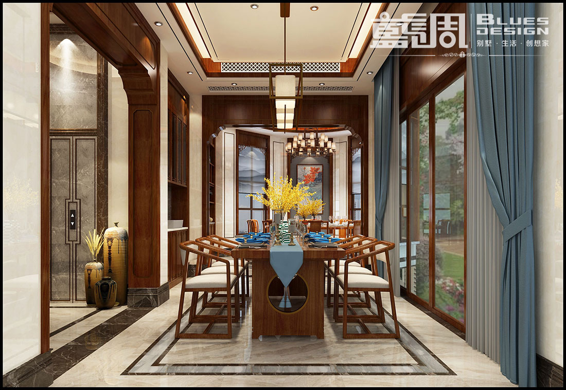 深圳別墅設計公司-藍調(diào)設計